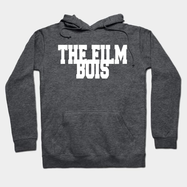 The Film Bois Logo Classic (White) Hoodie by TheFilmBoisPodcast